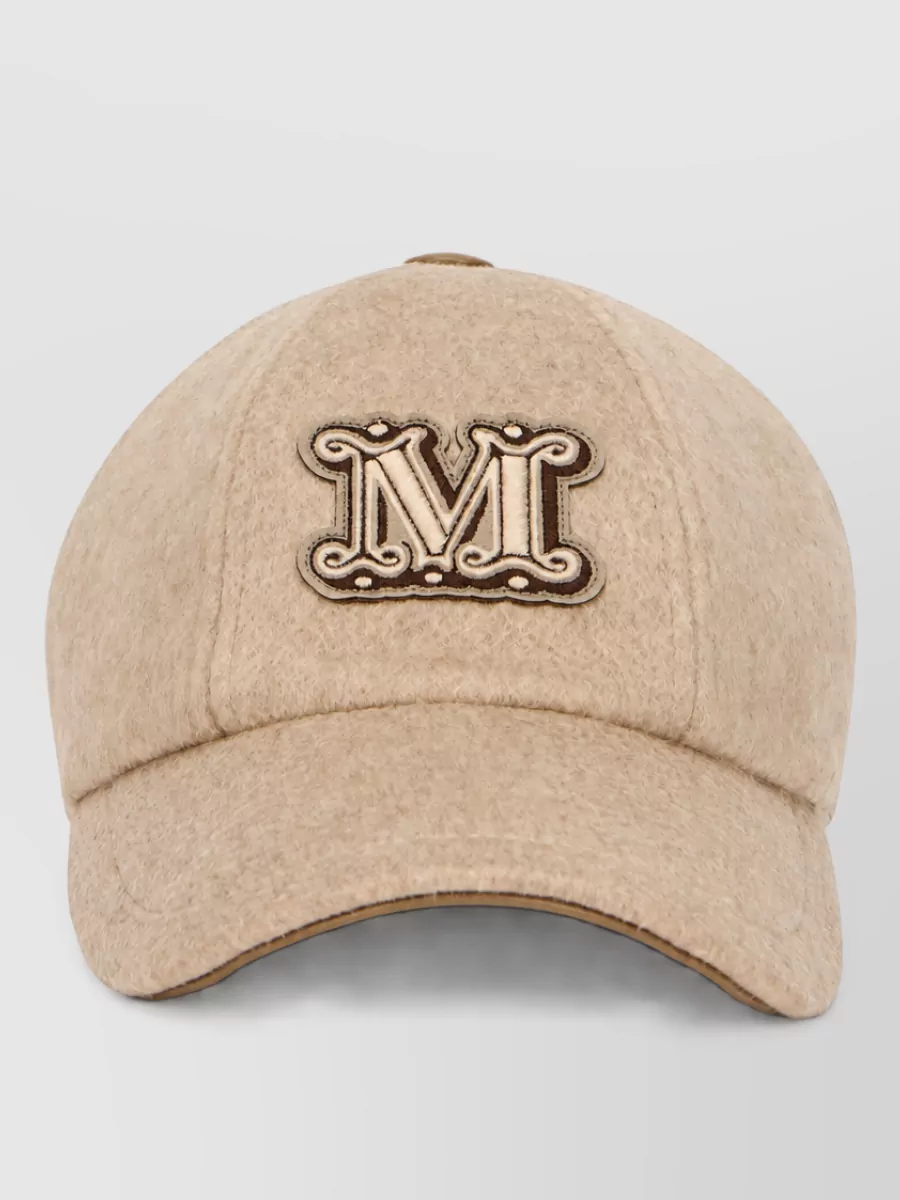 Max Mara Cashmere Baseball Cap