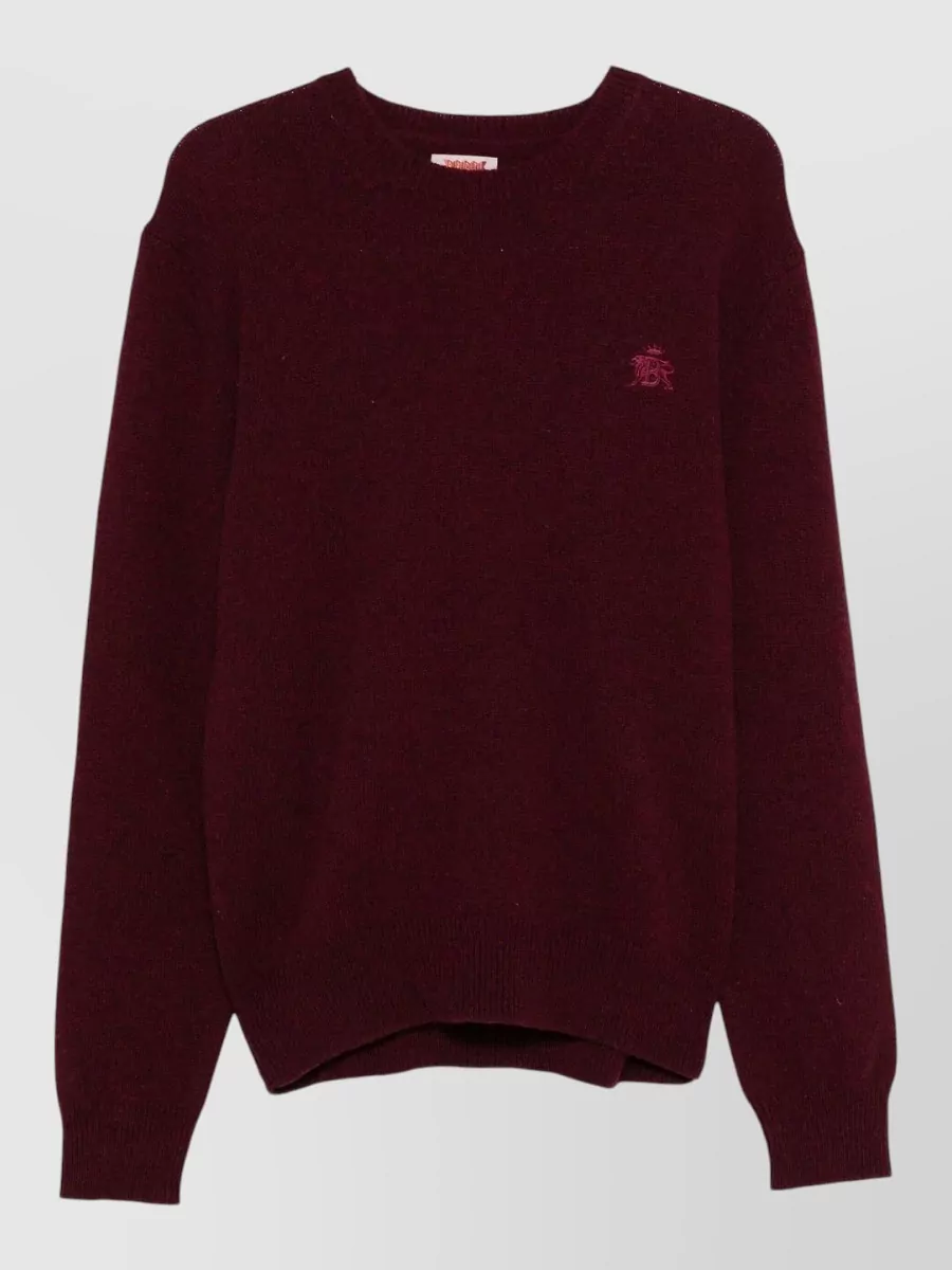 Baracuta virgin wool crew-neck jumper