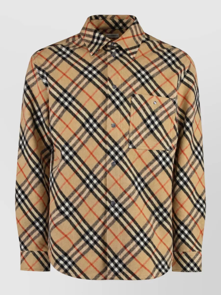 Burberry wool overshirt