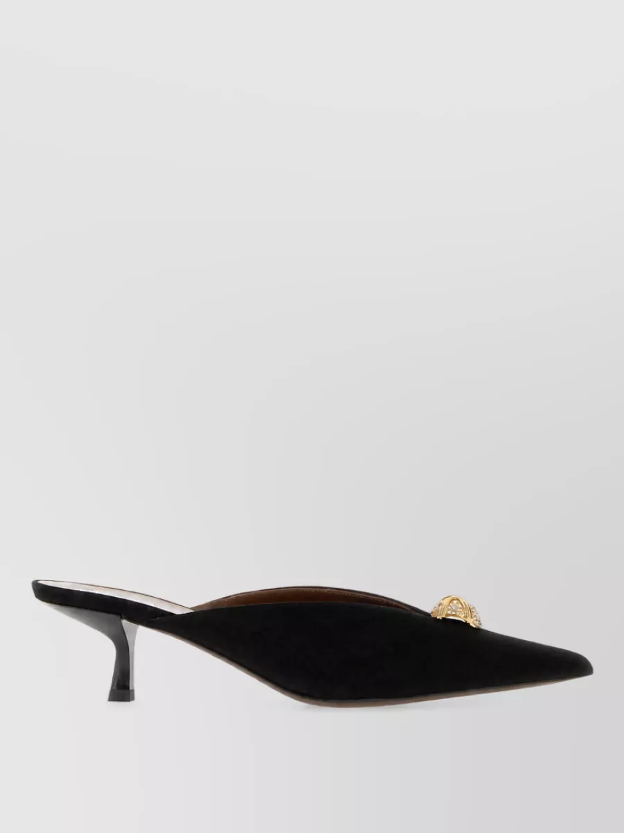 Giuseppe Zanotti Leather Mules