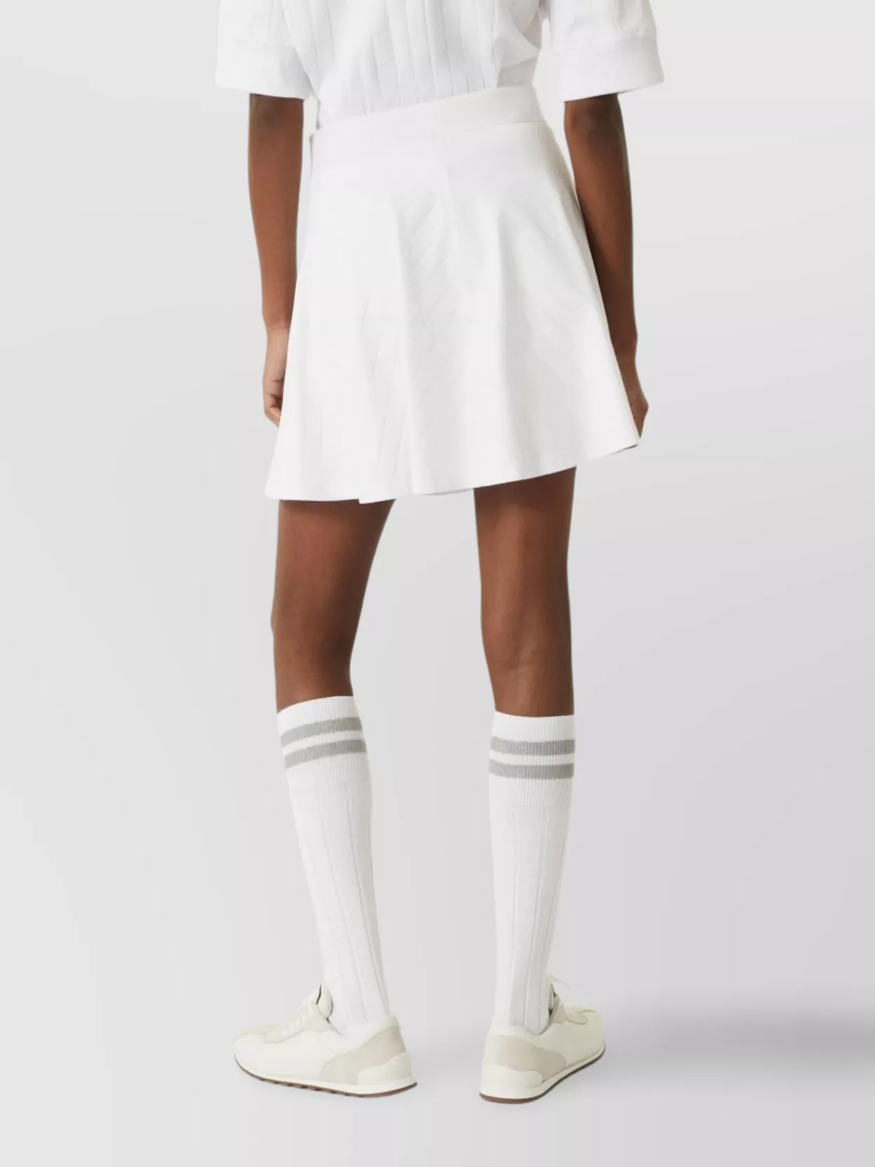 Brunello Cucinelli Women Cotton Mini Skirt