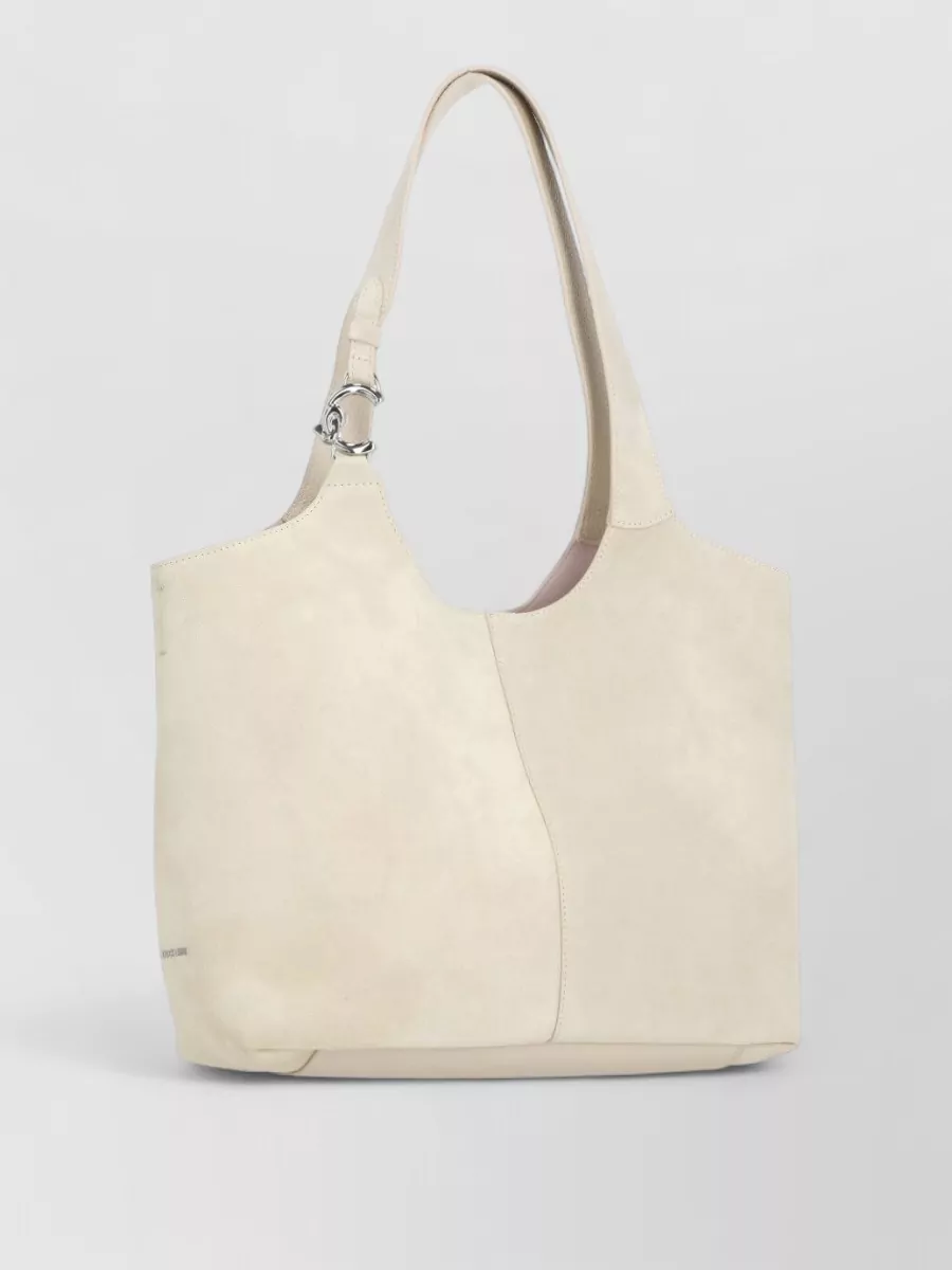 Coccinelle Leather Shoulder Tote Bag