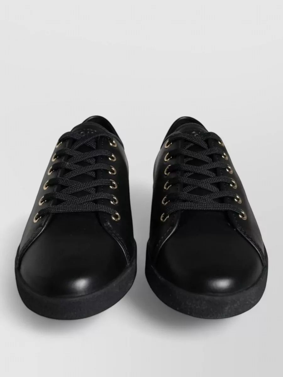 Dolce&Gabbana leather lace-up sneakers