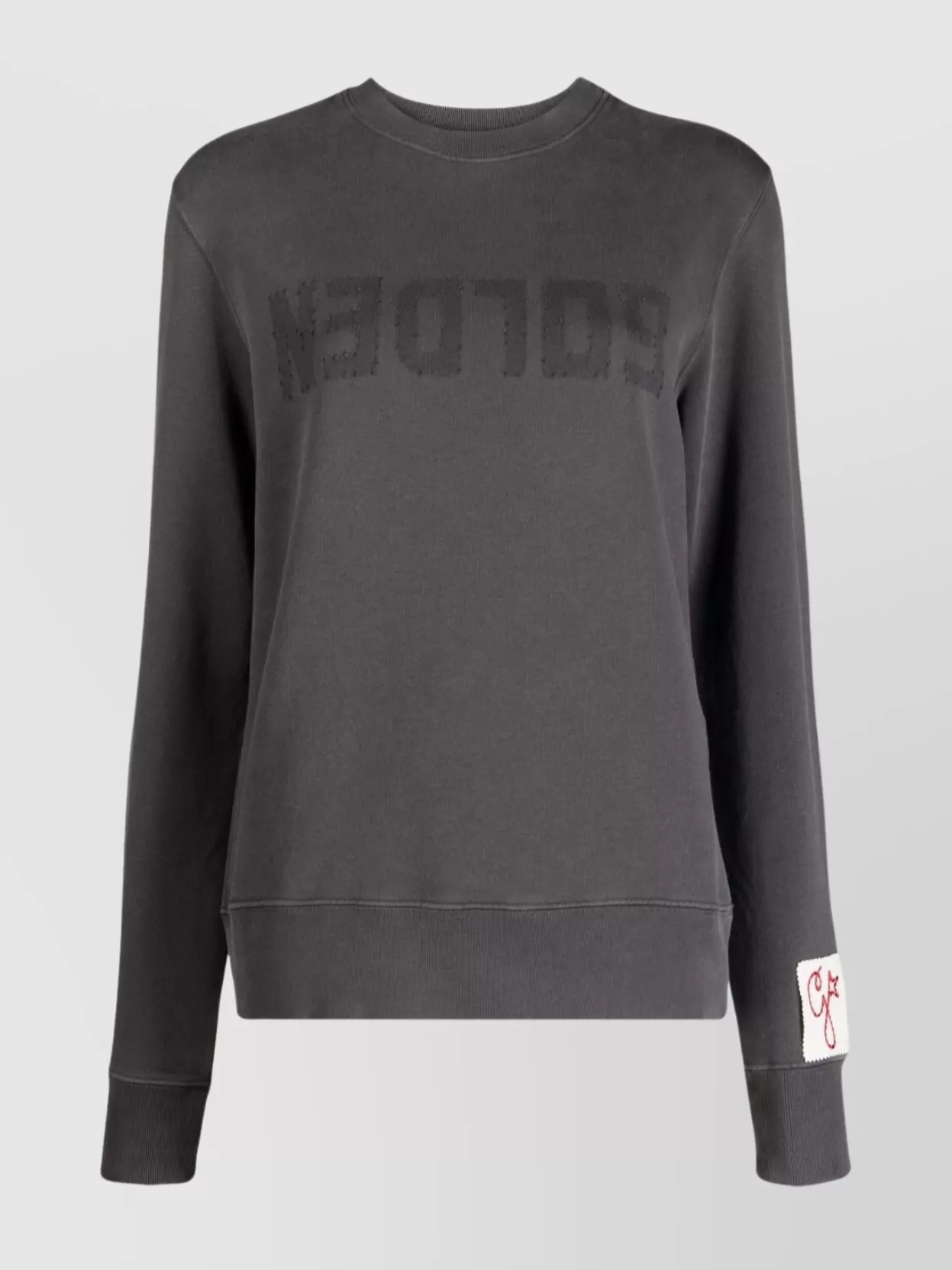 Golden Goose Cotton Crew Neck Sweatshirt Logo