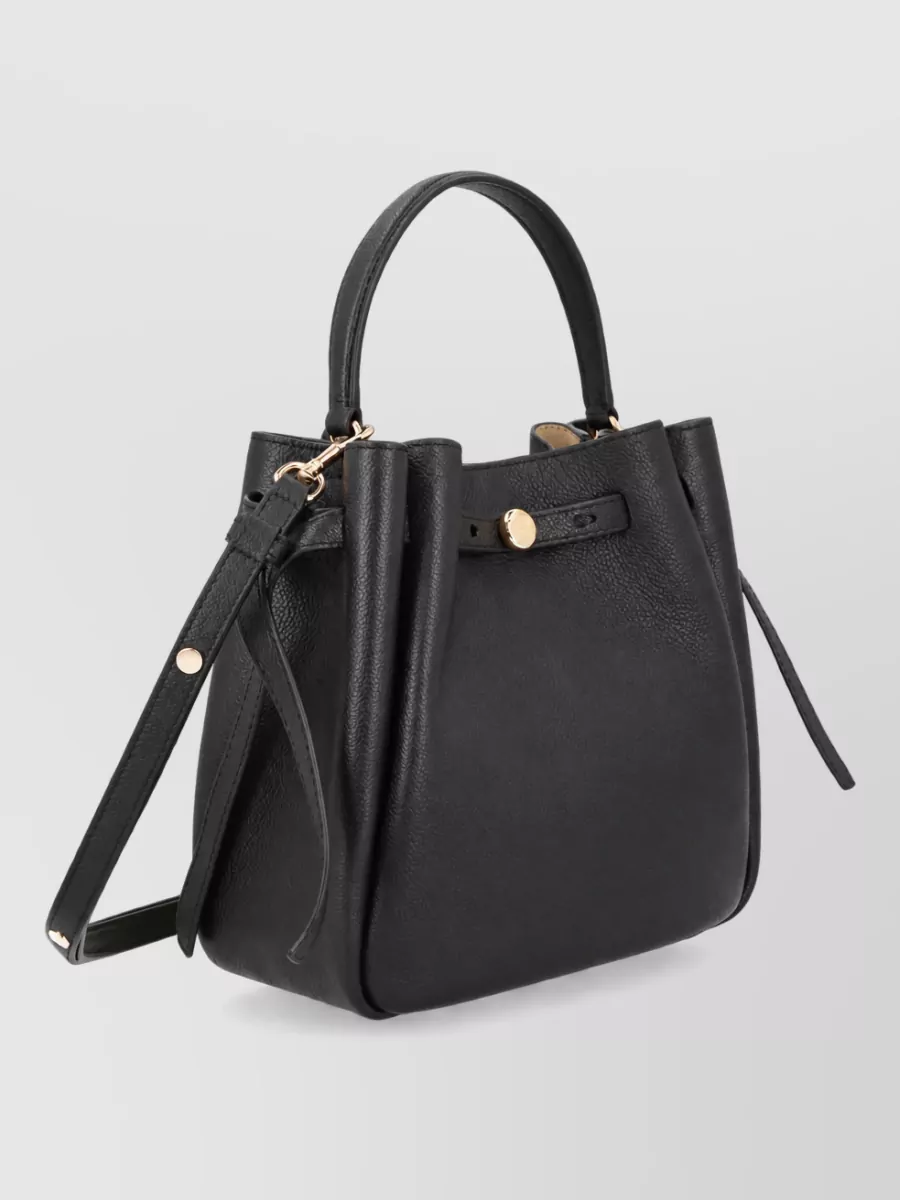 Tory Burch Romy Leather Bucket Bag