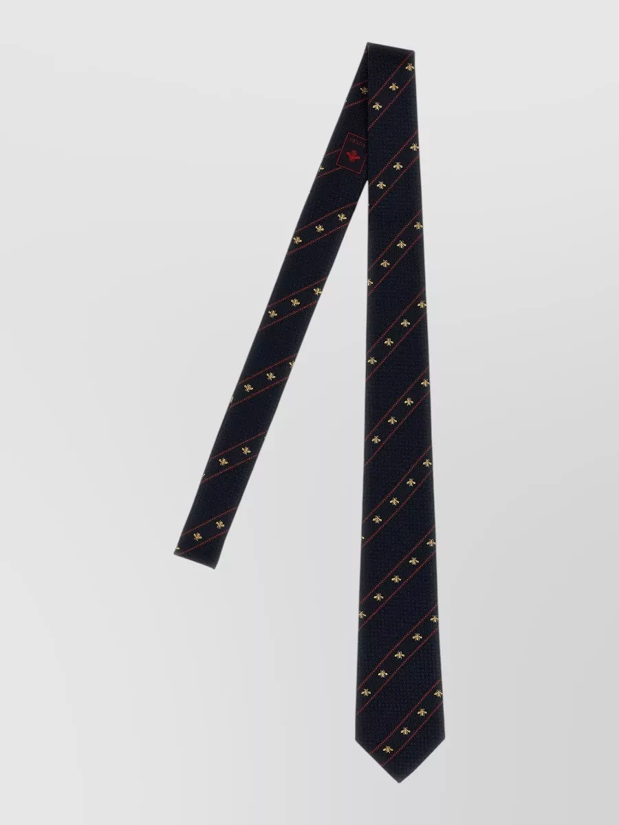 Gucci silk striped tie
