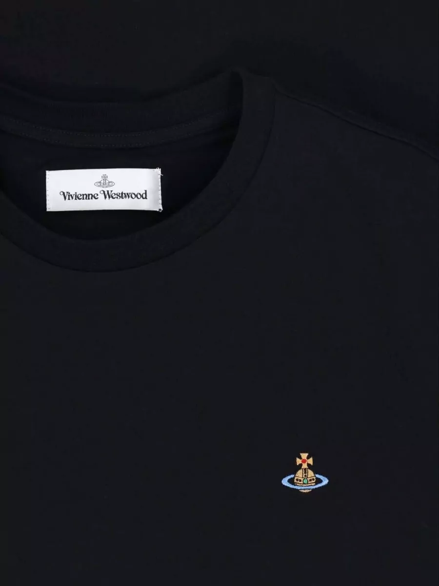 Vivienne Westwood Ribbed Crew-Neck Cotton T-Shirt