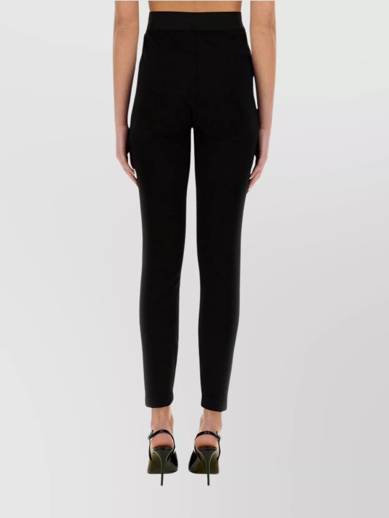 Dolce&Gabbana Ankle Length High-Waisted Stretch Fit Leggings