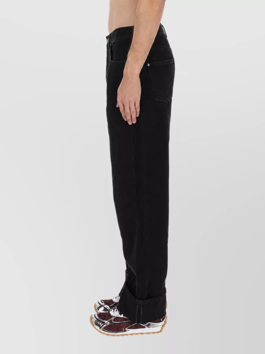Bottega Veneta Folded Hem Denim Jeans
