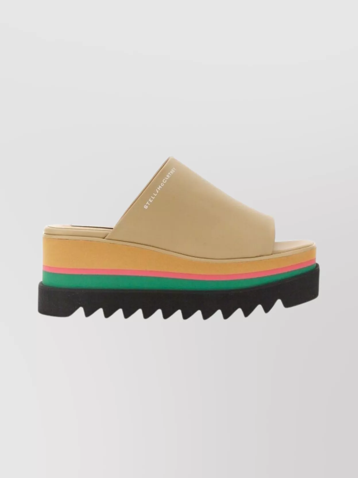 Stella Mccartney Platform Sandals With Open Toe Design