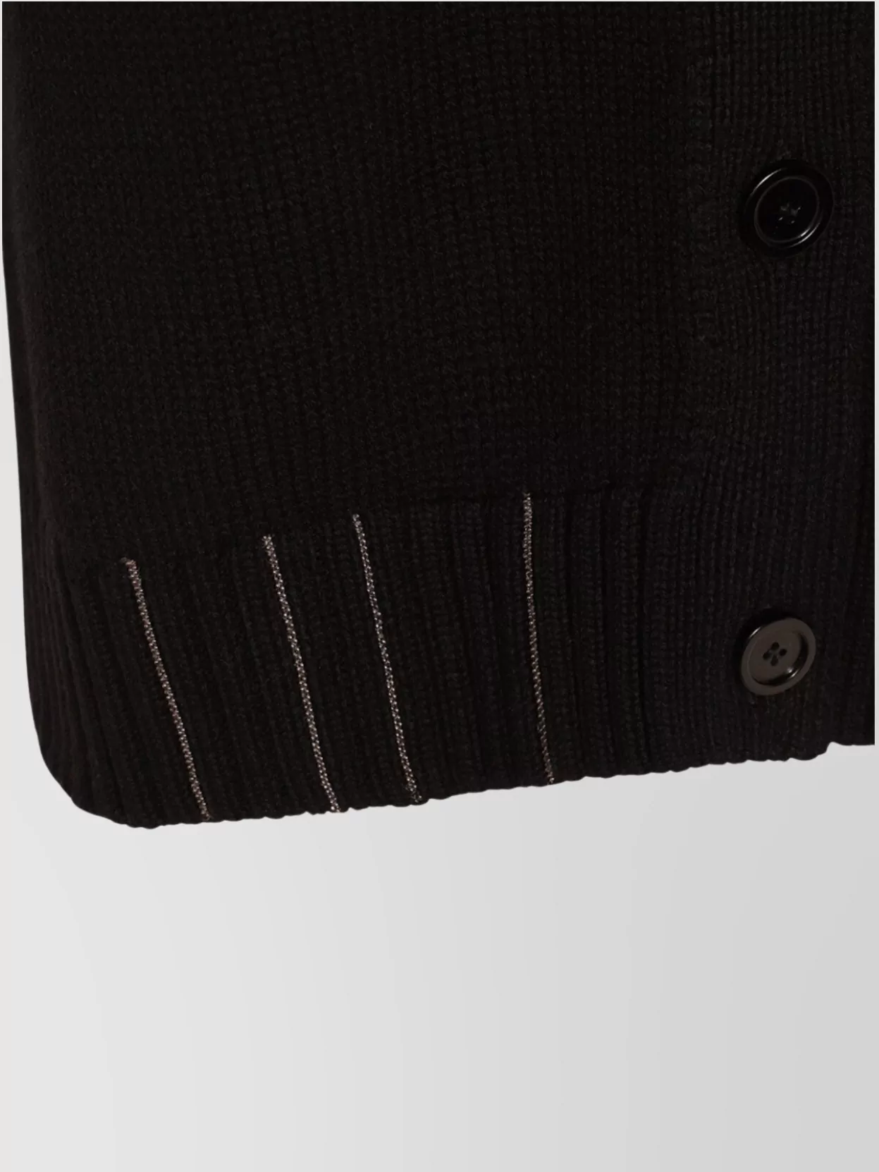 Fabiana Filippi Knitwear V-Neckline Sleeveless Button Ribbed