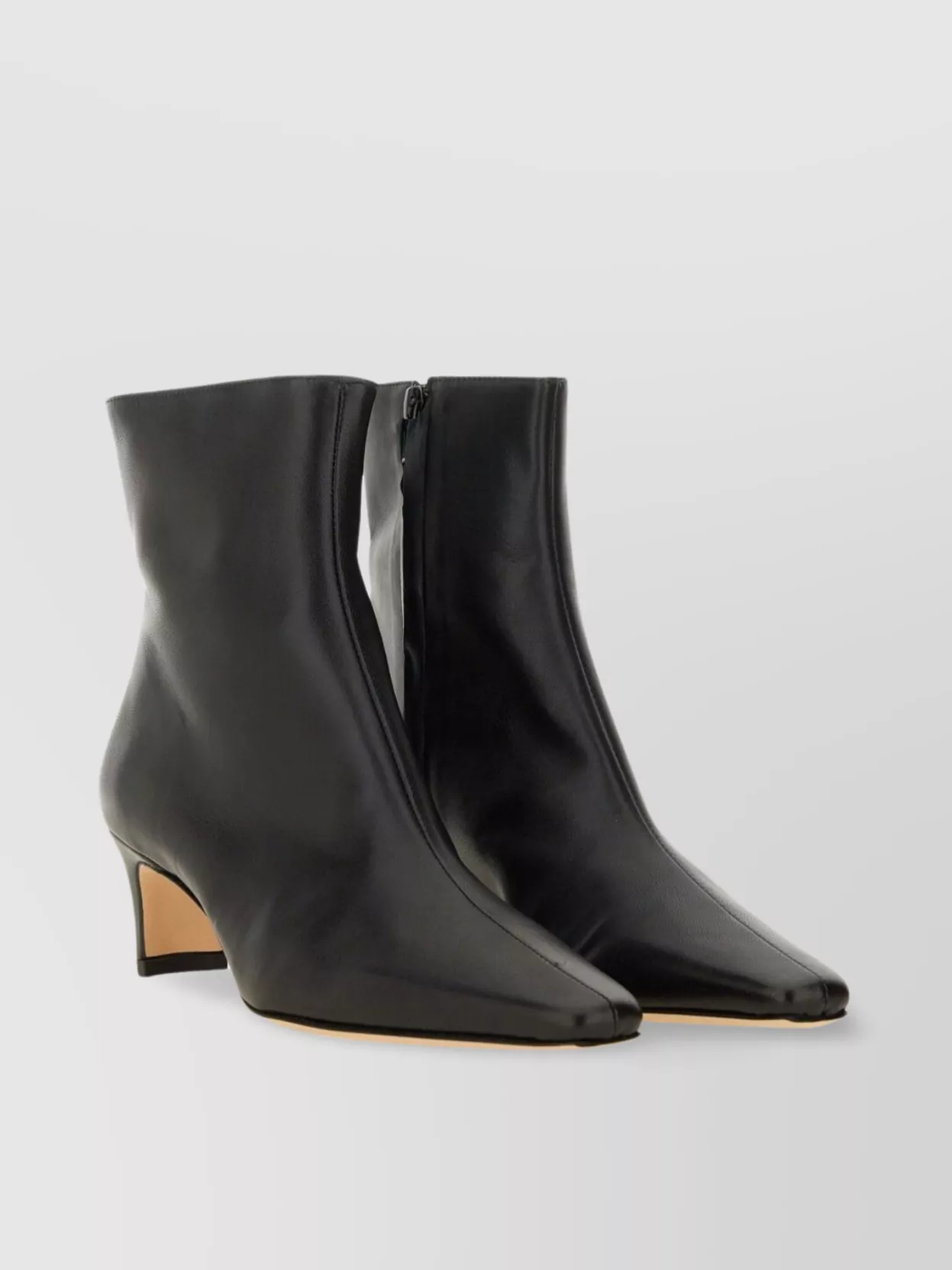 Staud "wally" Pointed Toe Ankle Length Kitten Heel
