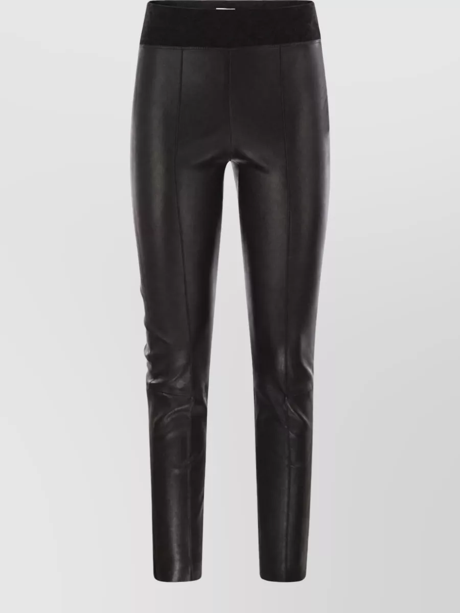Brunello Cucinelli leather leggings
