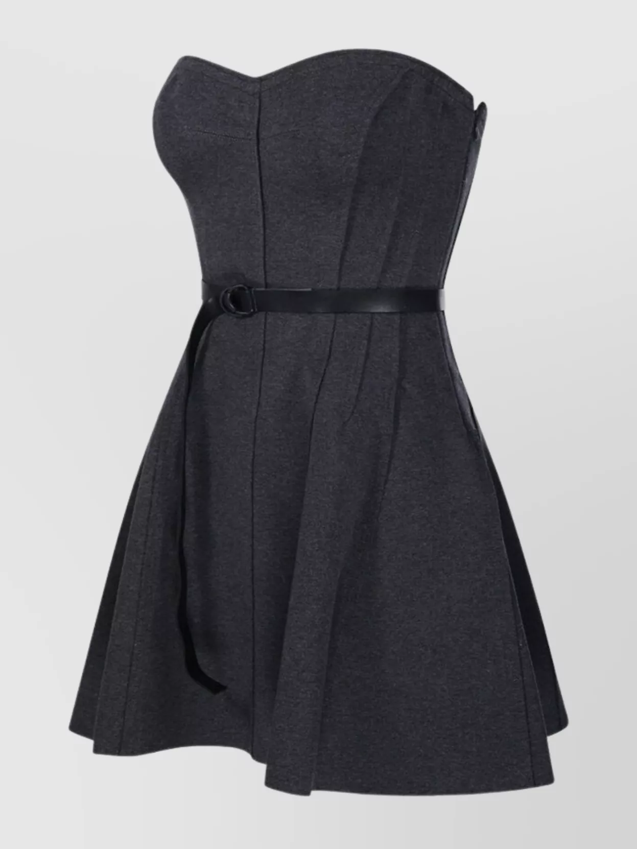 Norma Kamali Strapless Grace Mini Dress