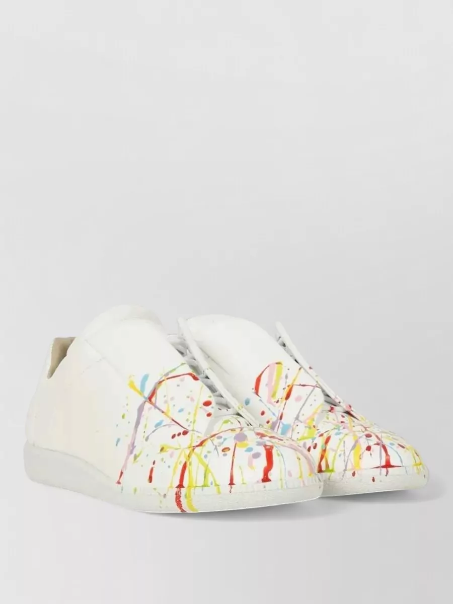 Maison Margiela leather slip-on sneakers
