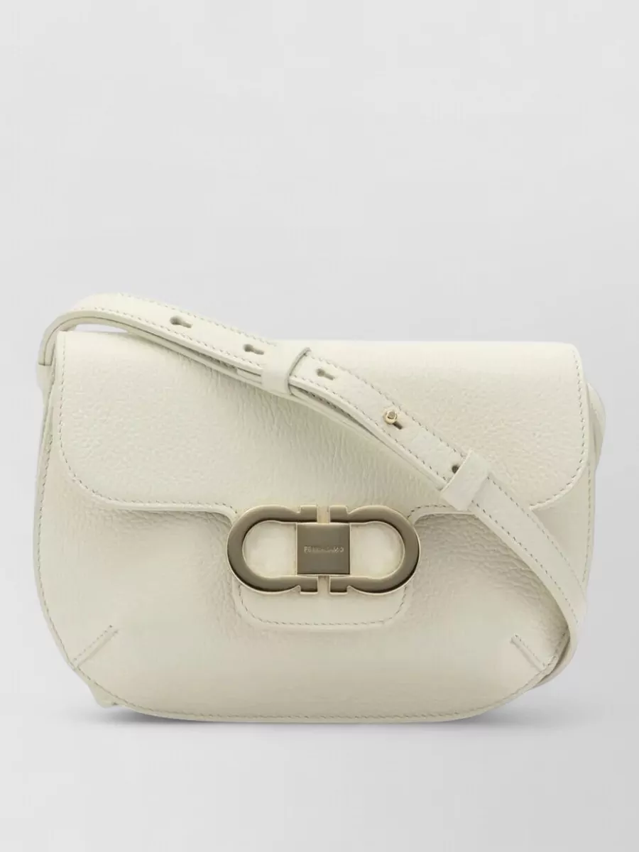 Ferragamo Na Leather Cross-Body Bag