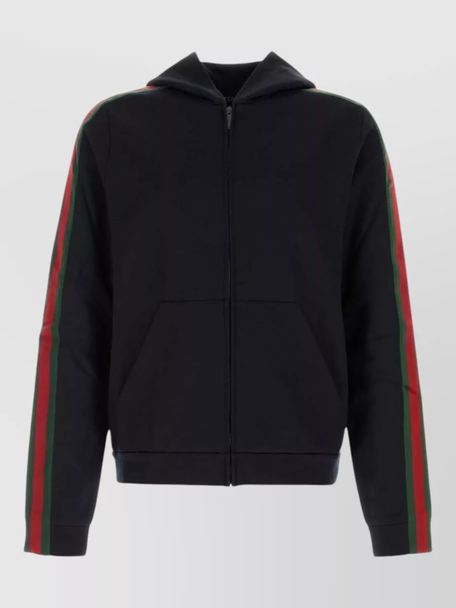 Gucci silk hooded jacket