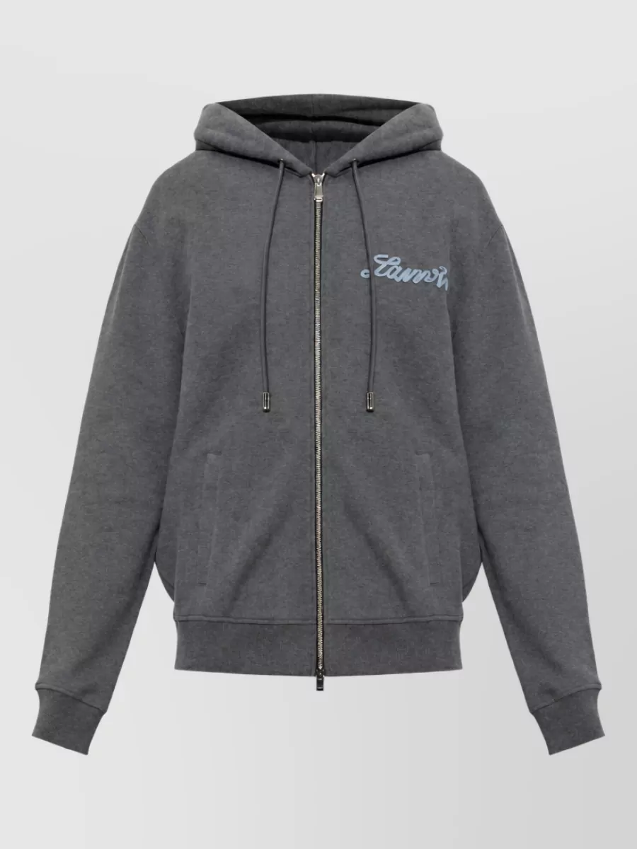 Lanvin cashmere hooded jacket