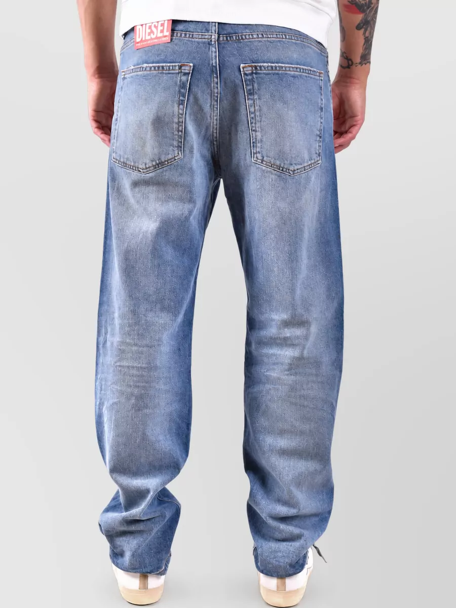 Diesel Denim Straight-Leg Jeans
