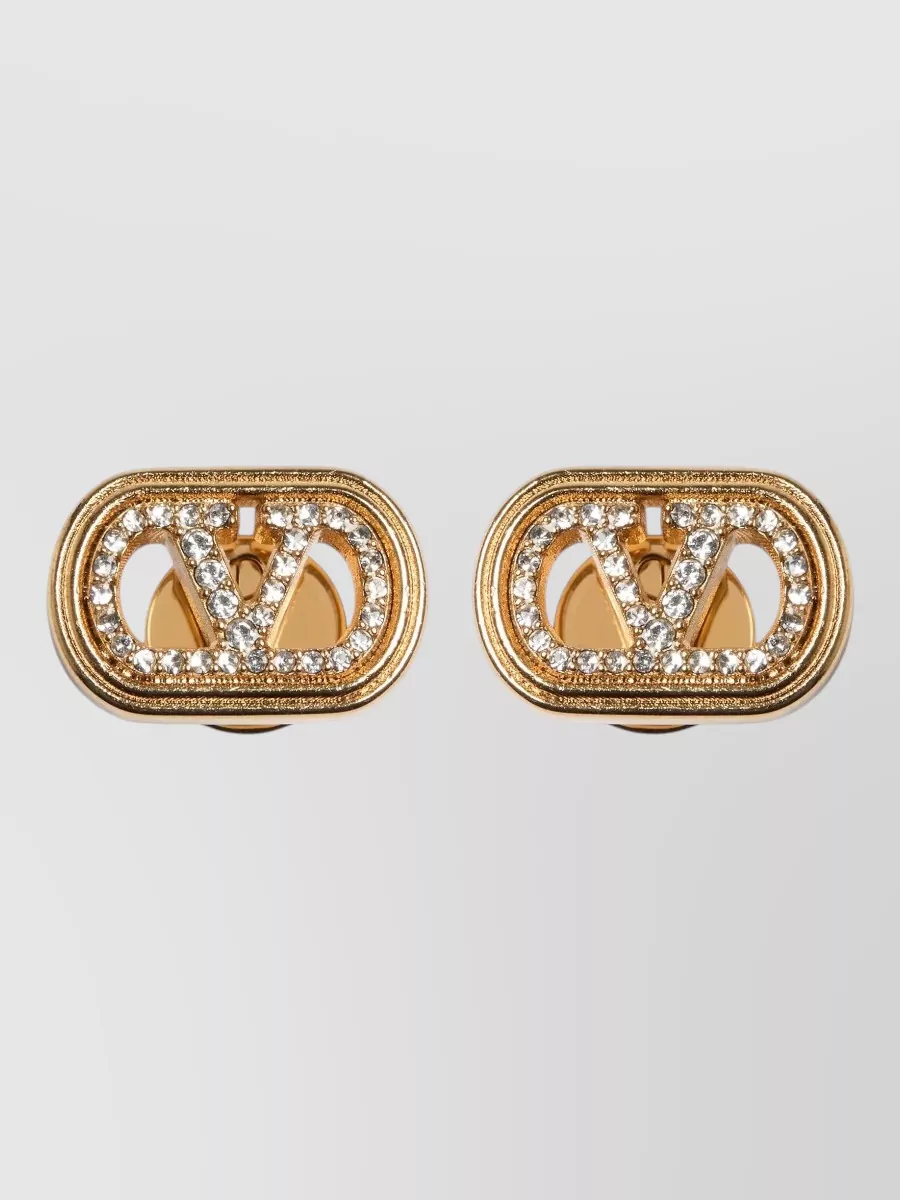 Valentino Garavani crystal-embellished stud earrings