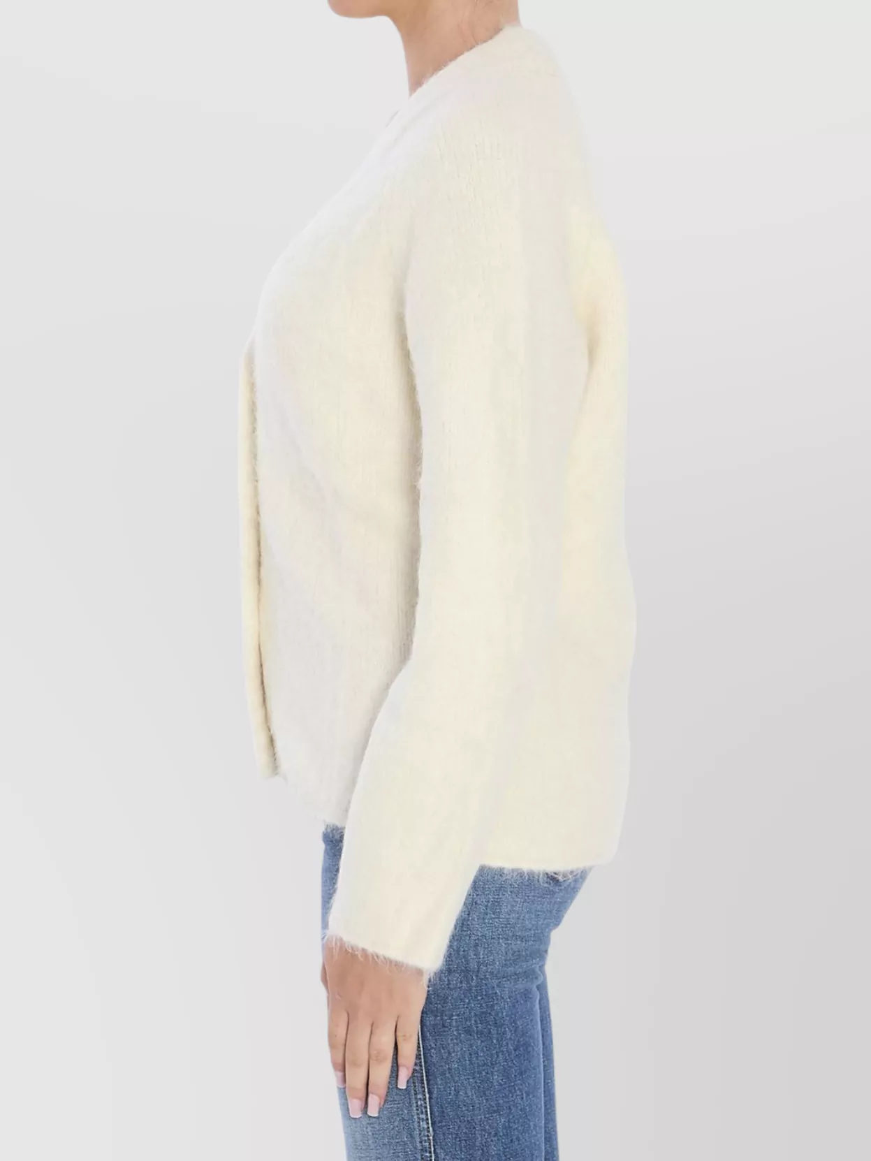 Loulou Studio Relaxed Fit Cardigan Long Sleeves