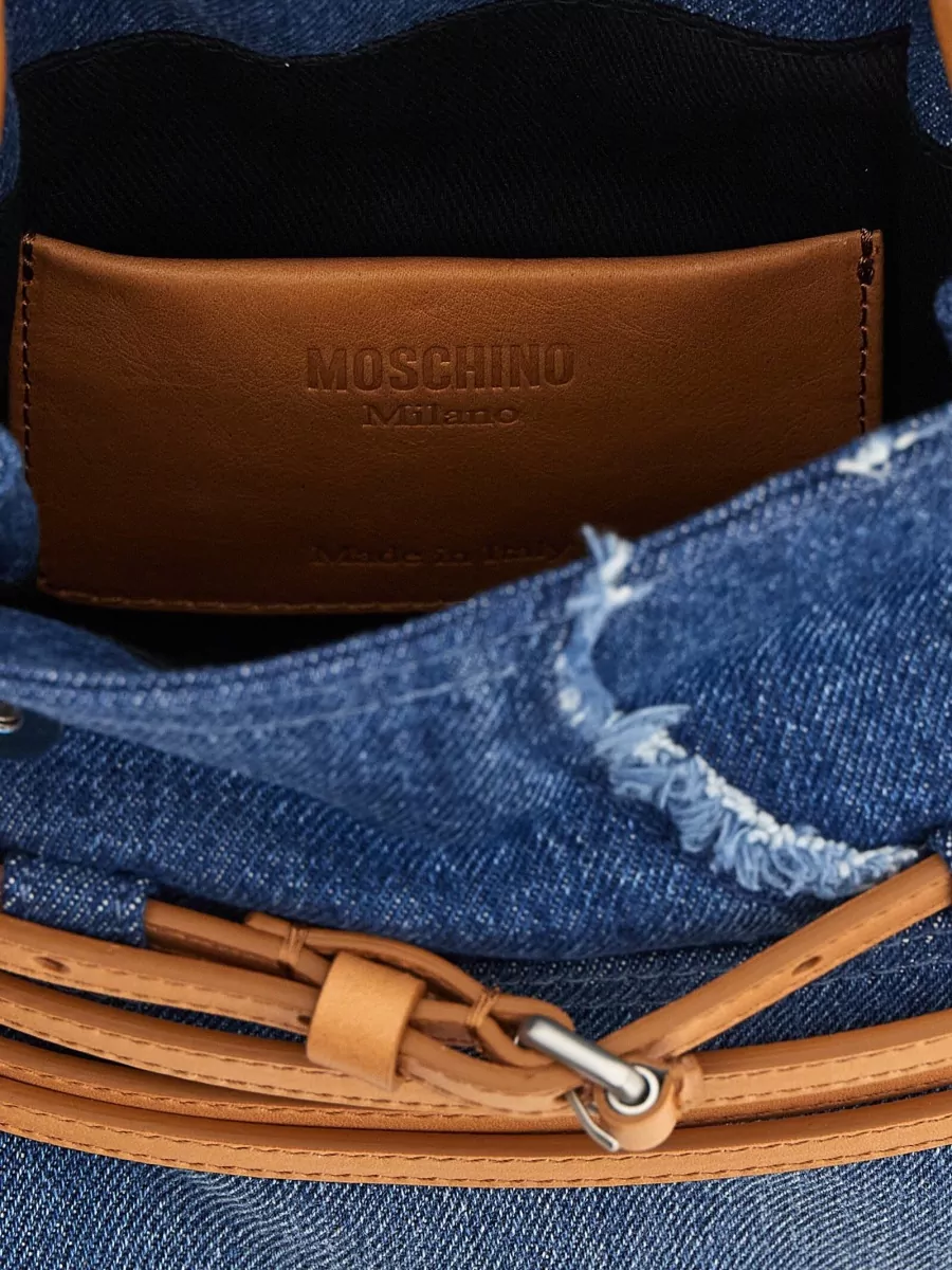 Moschino Denim Shoulder Bag
