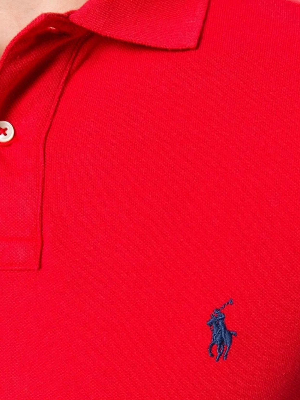 Ralph Lauren Polo Shirt With Short Sleeves And Collar
