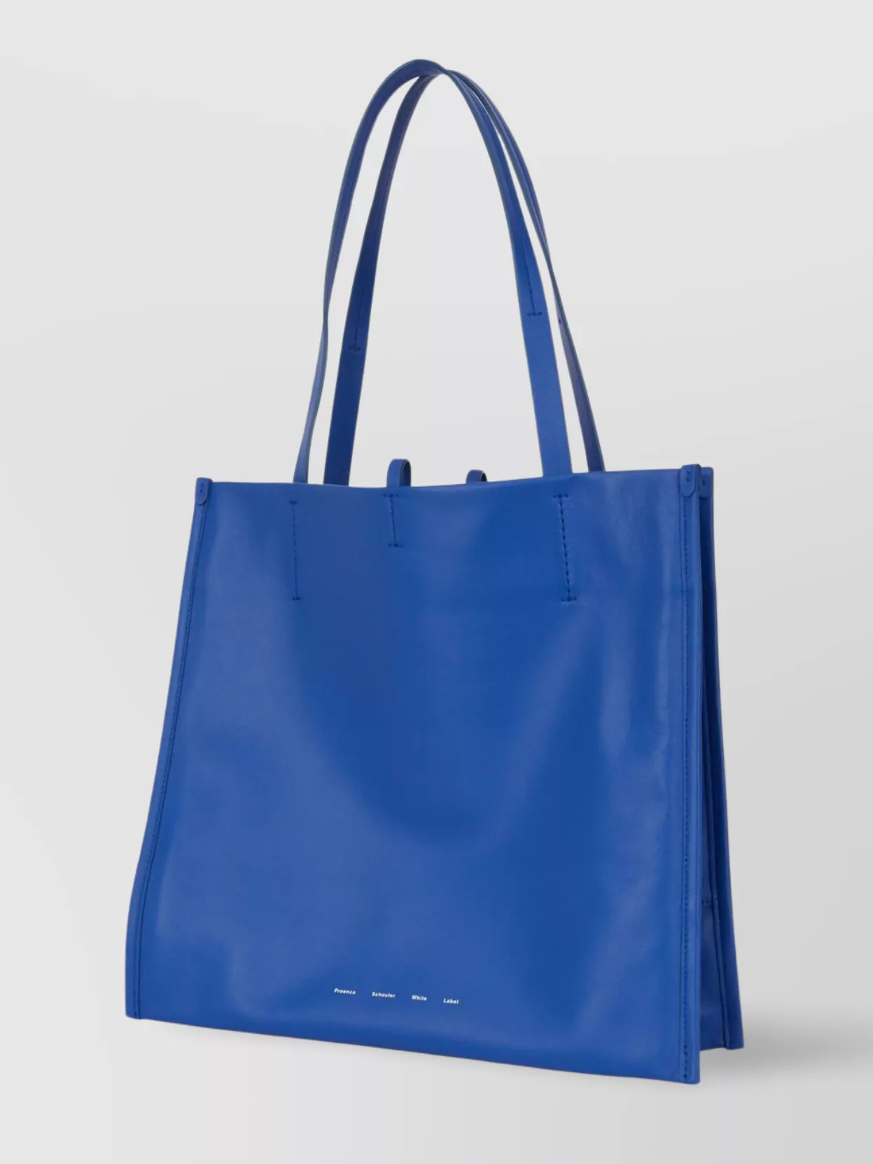 Proenza Schouler Handbag With Double Handles And Visible Stitching