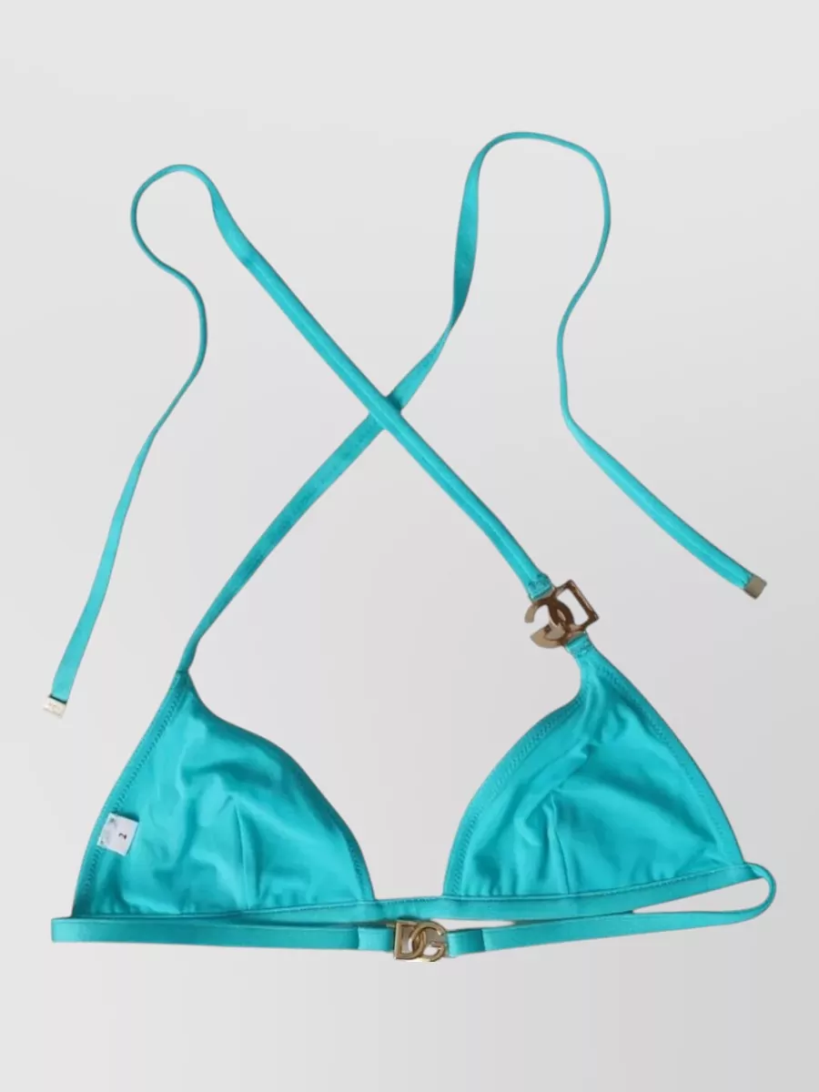 Dolce&Gabbana Logo bikini top
