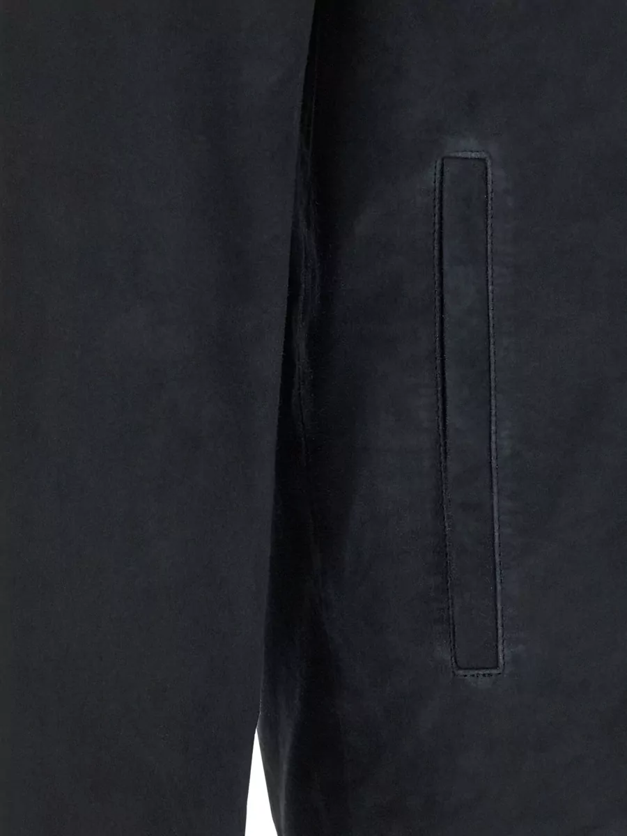 Pal Zileri Leather Overshirt