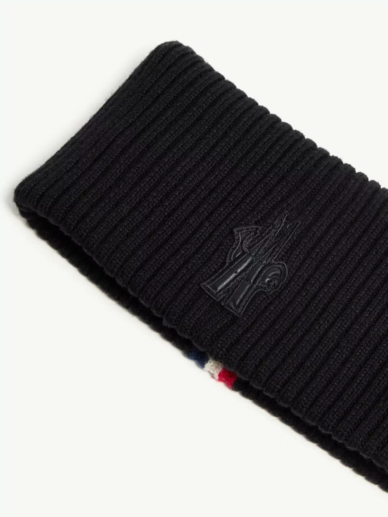 Moncler Fine Wool Neck Scarf Stripes