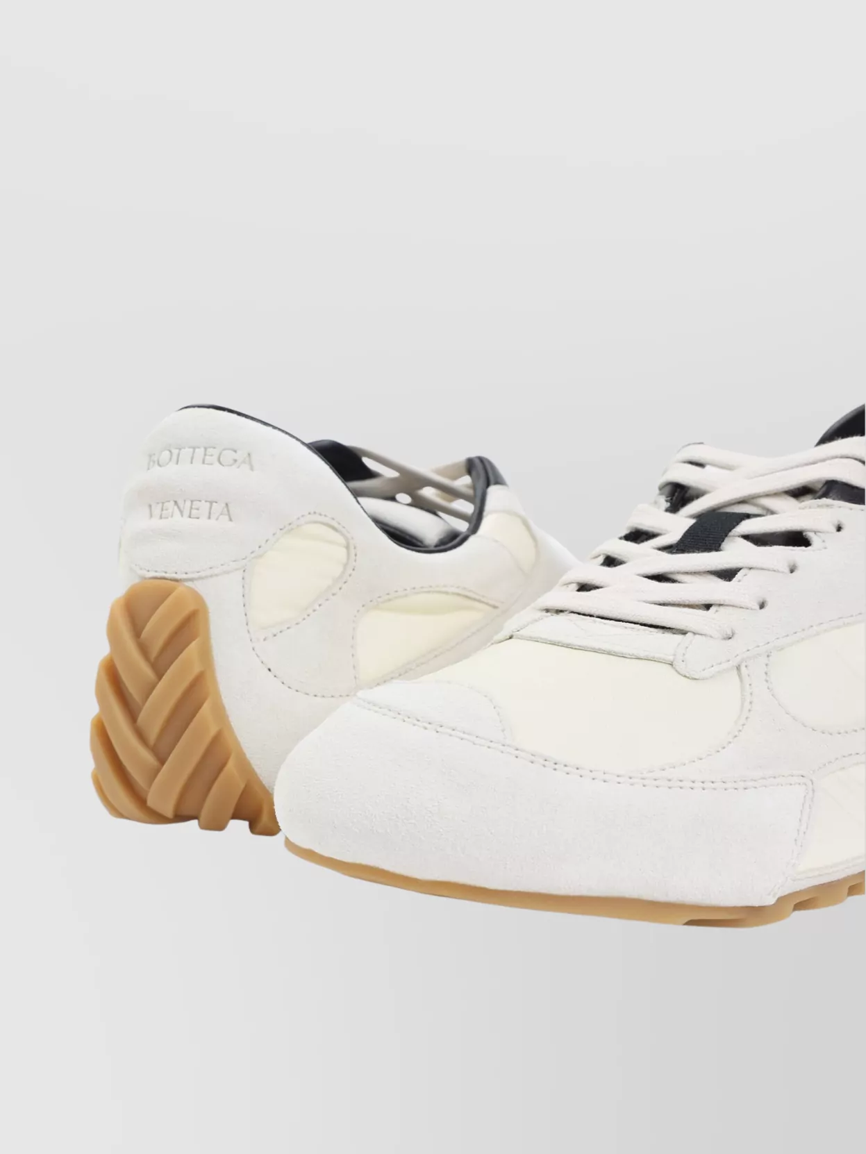 Bottega Veneta Flash Orbit Suede Leather Sneakers