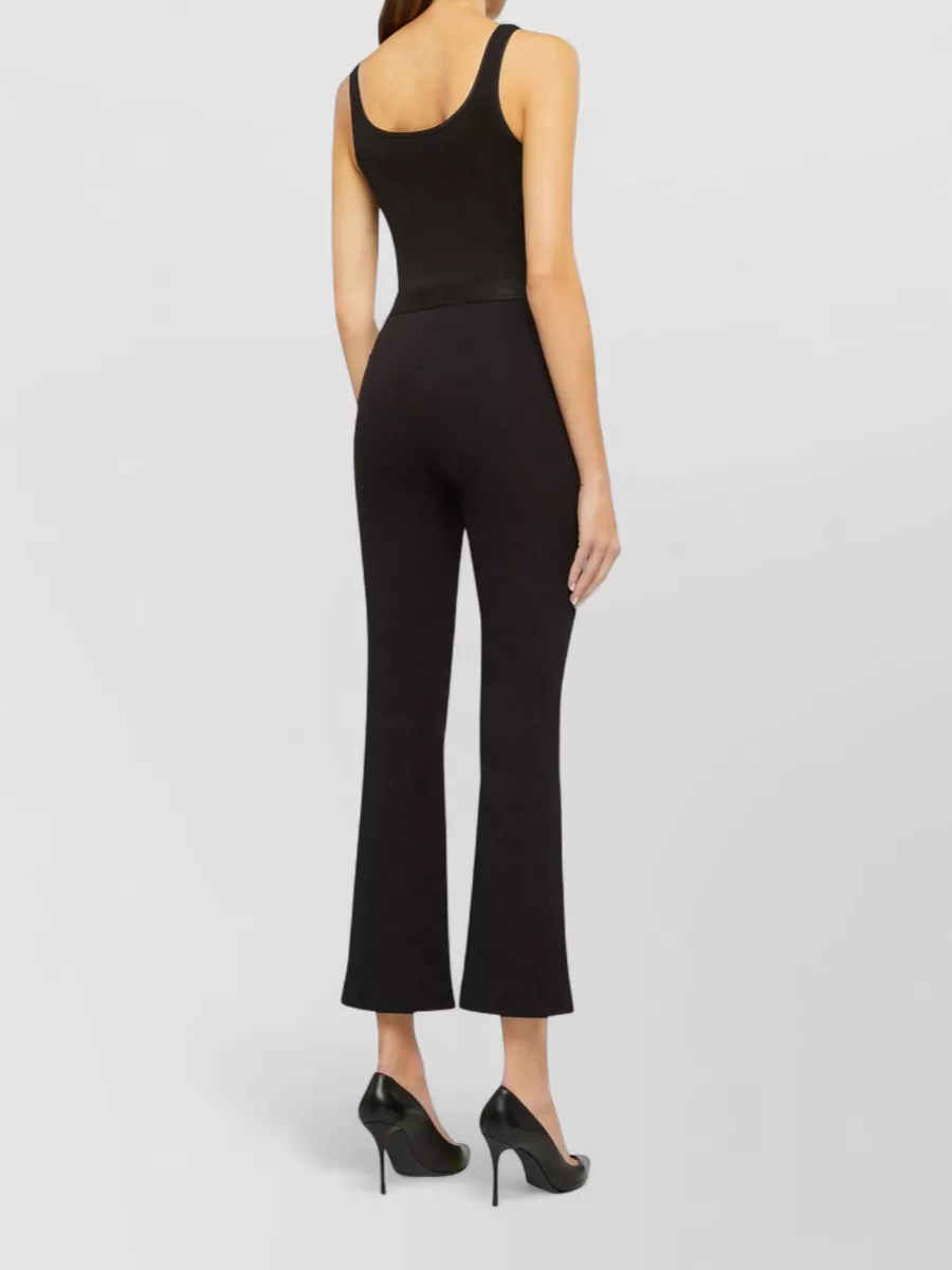 Wolford Modern Flared Jersey Trousers
