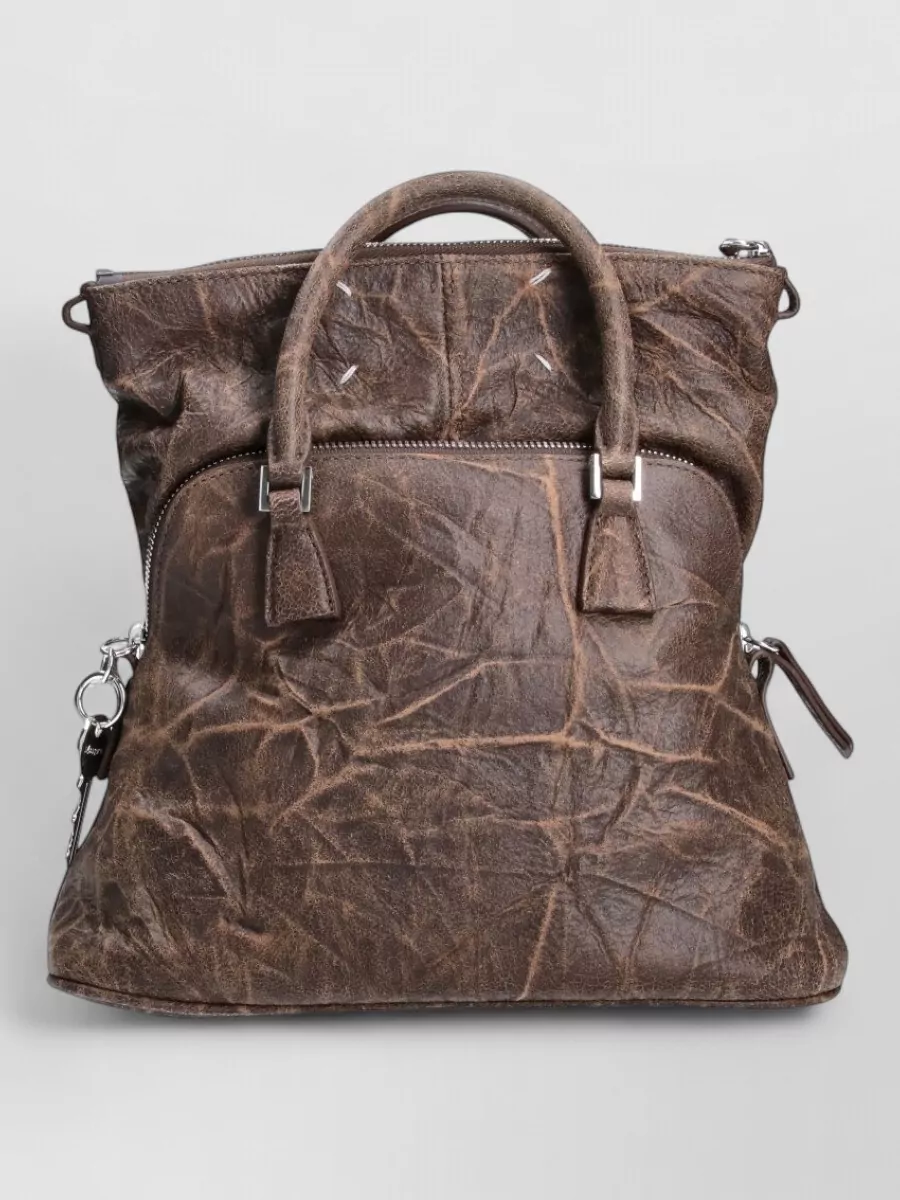 Maison Margiela Na Na Leather Shoulder Bag