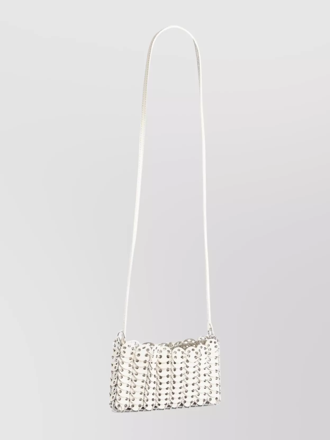 Rabanne Chainmail Cross-body Satchel Long Strap
