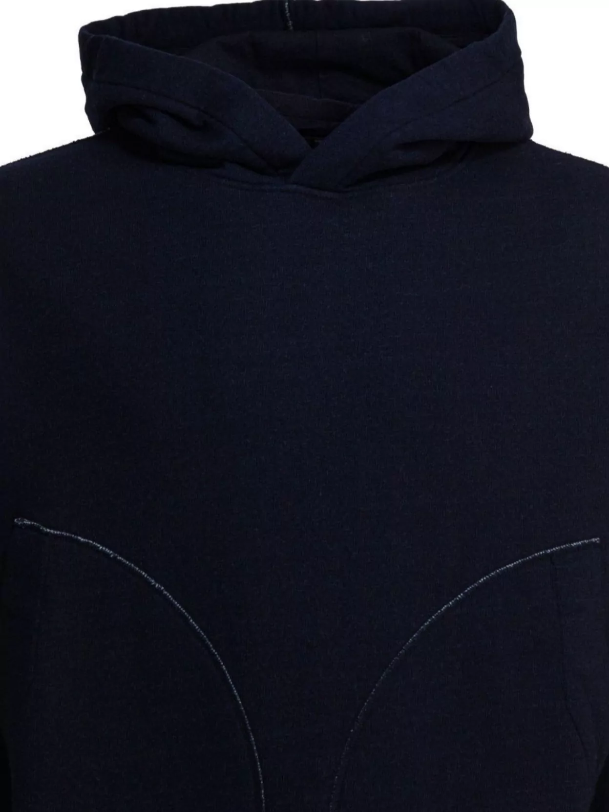 C.p. Company Hooded Sweatshirt With Front Pocket And Stitching