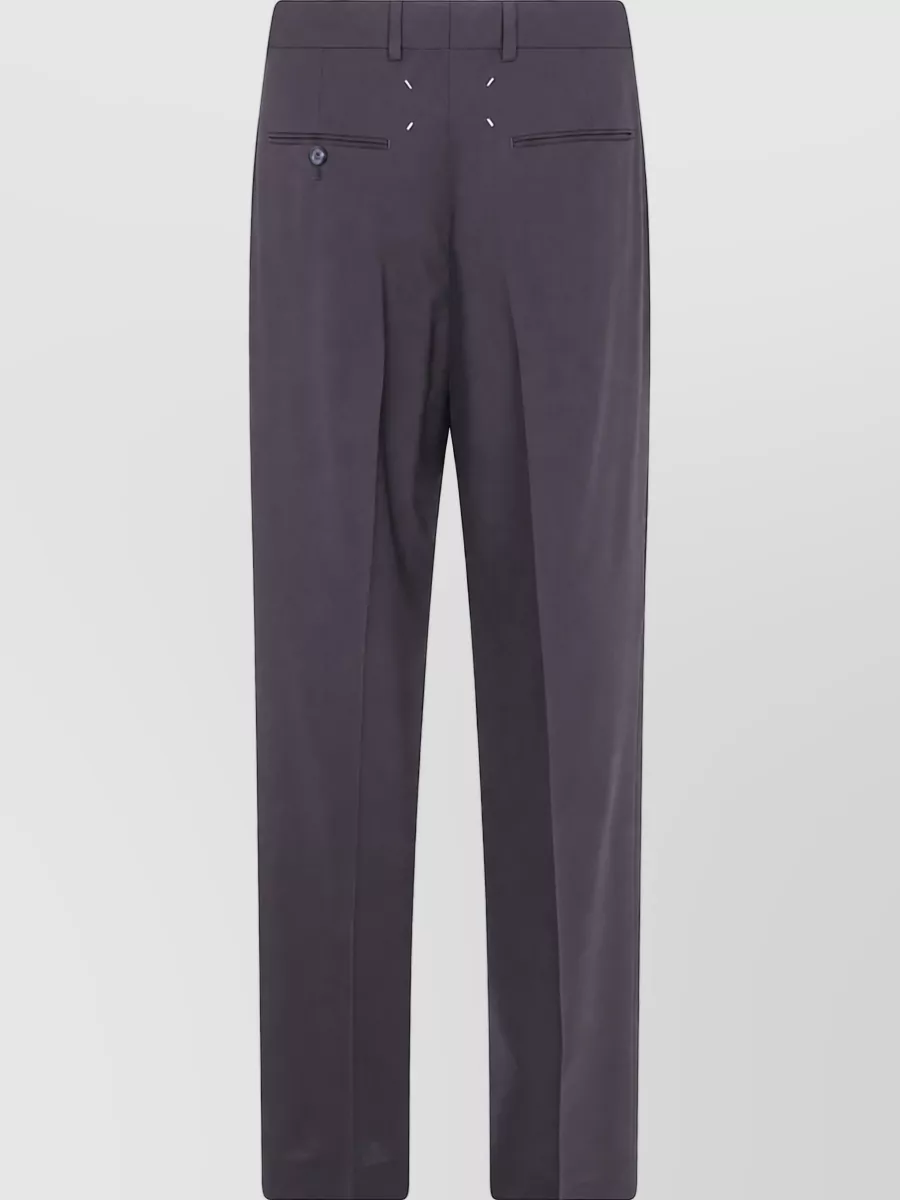 Maison Margiela Wool Tailored Trousers