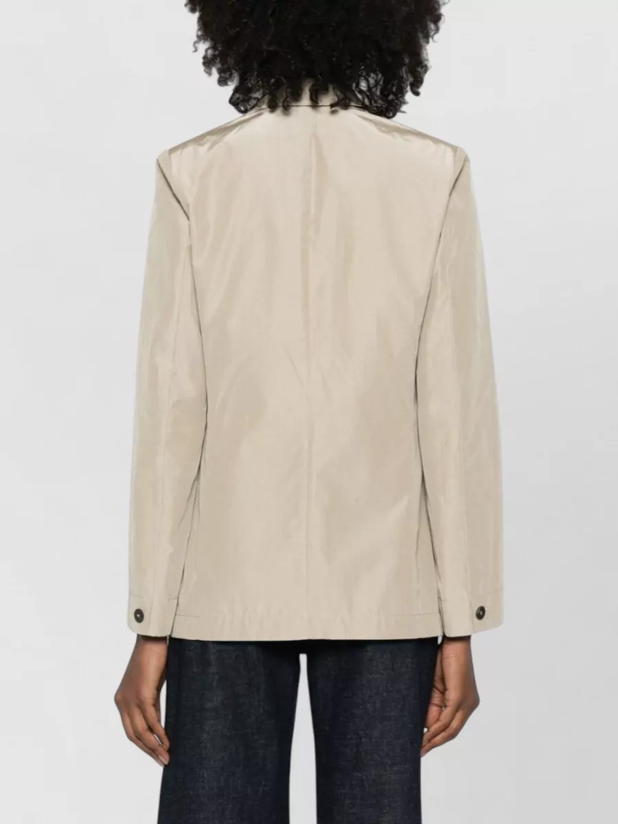 Forte Forte Tailored Blazer Notched Lapels Buttoned Cuffs