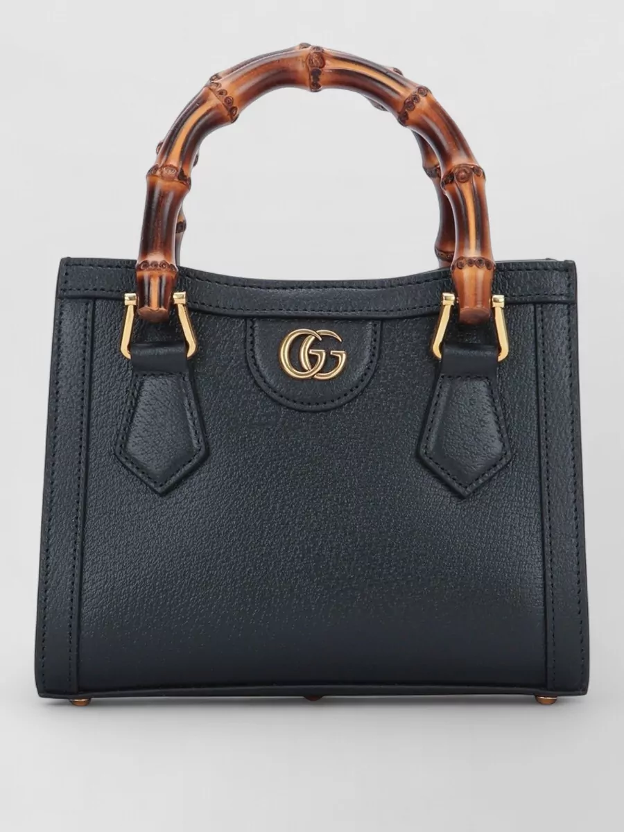 Gucci Na Leather Tote Bag