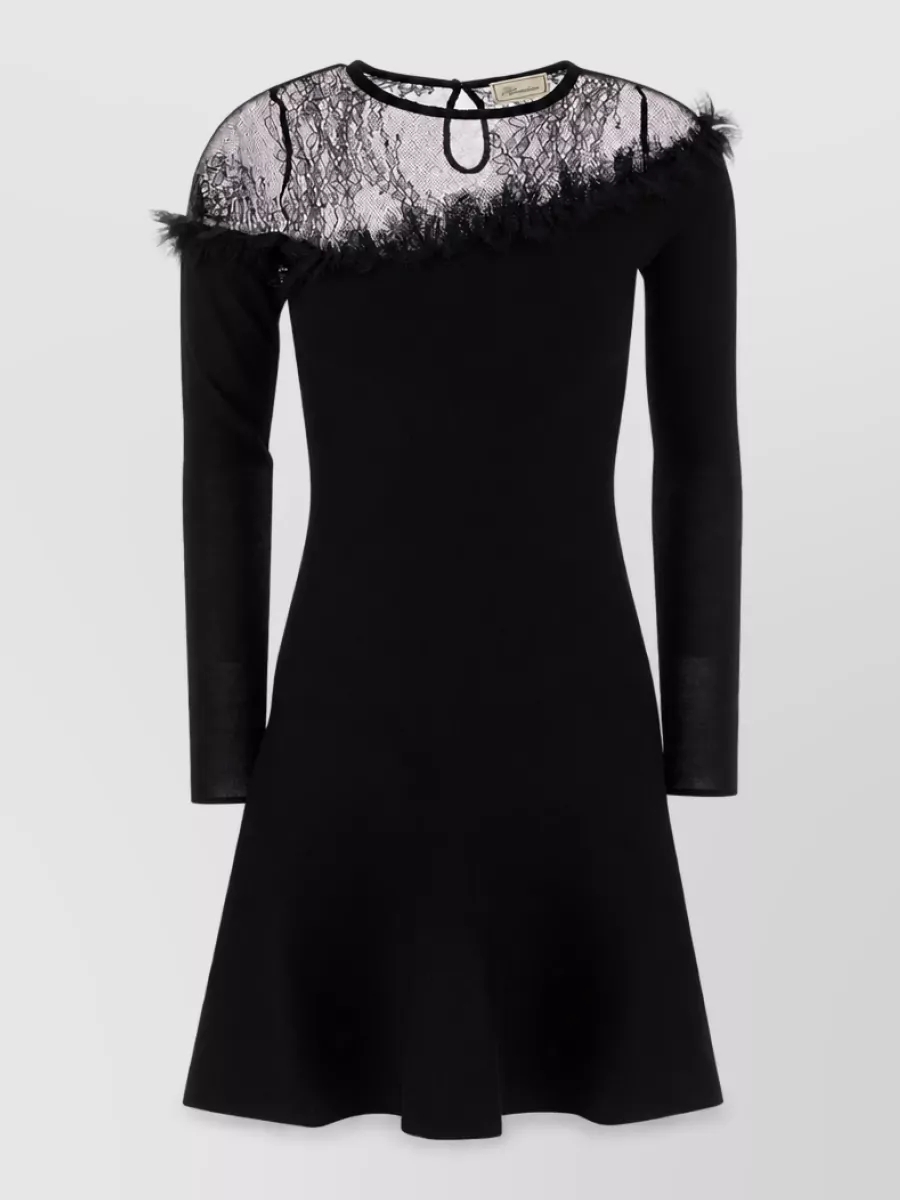 Blumarine virgin wool mini dress