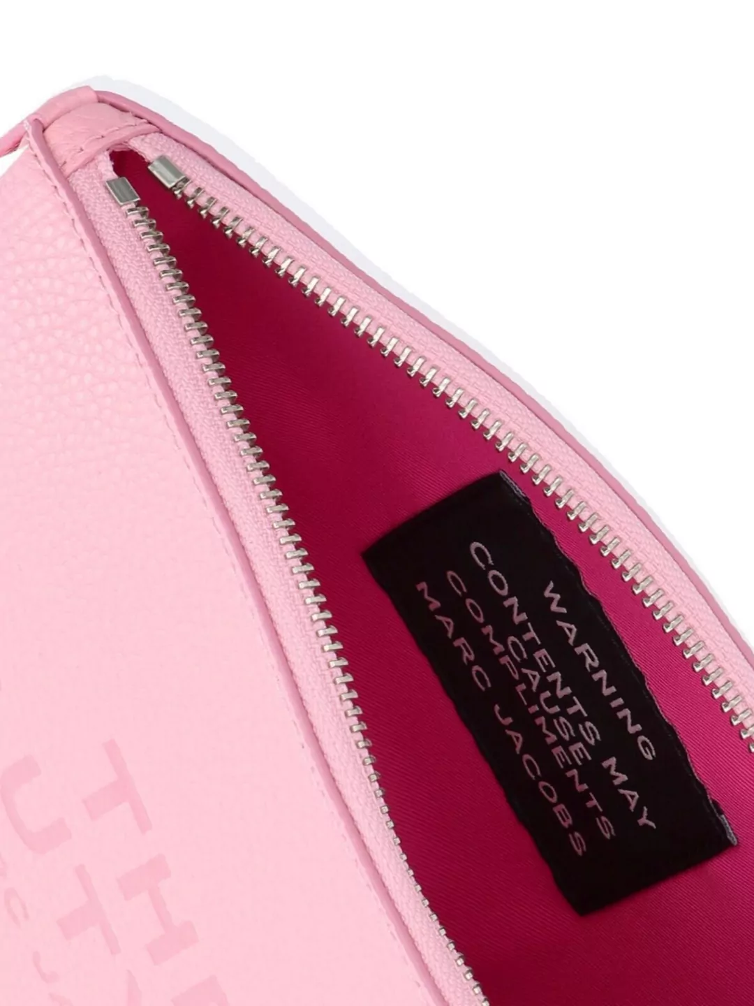 Marc Jacobs Rectangular Textured Clutch Bag Wrist Strap