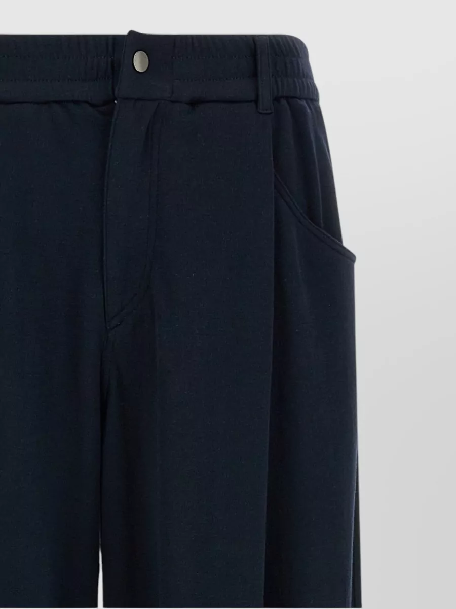 Brunello Cucinelli Silk Wide-Leg Loungewear Trousers