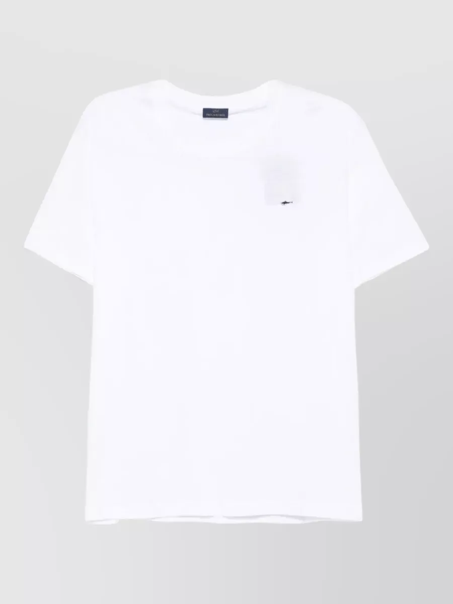 Paul & Shark cotton logo t-shirt