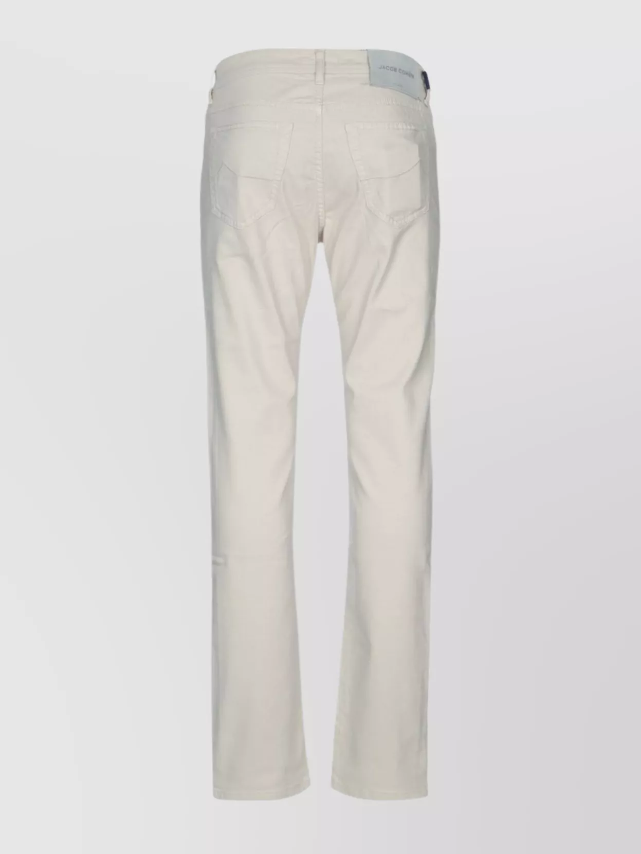 Jacob Cohen Slim Fit Bard 5 Pkt Trousers In Gray