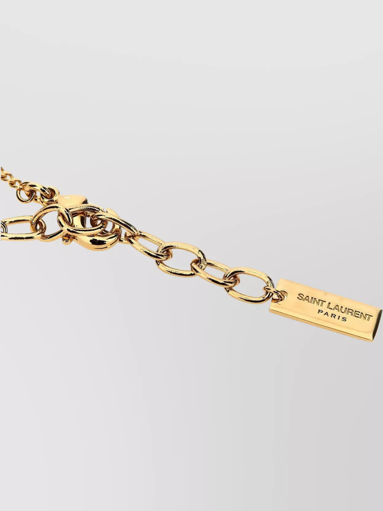 Saint Laurent 'Cassandre' Chain Pendant Necklace