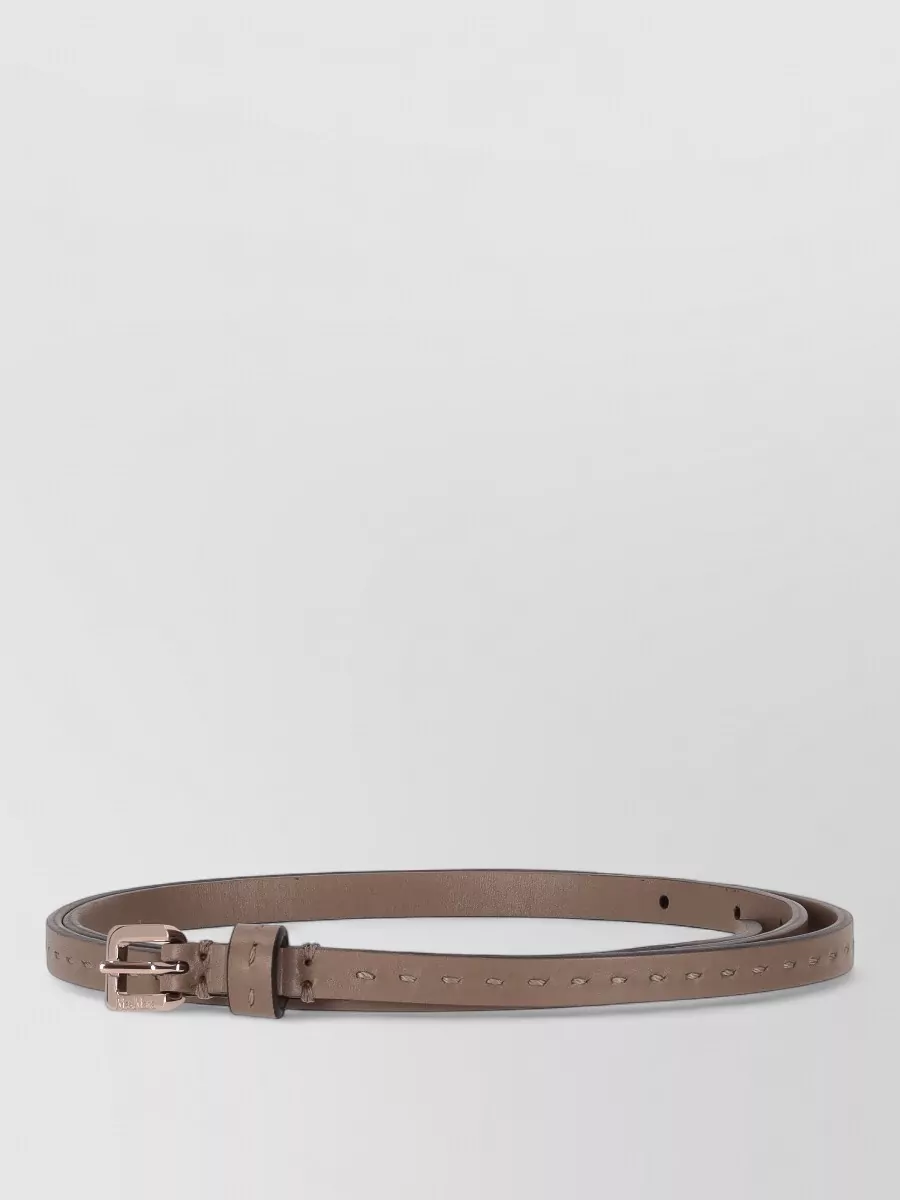 Max Mara Adjustable Belt Harness Embossed Strap Design