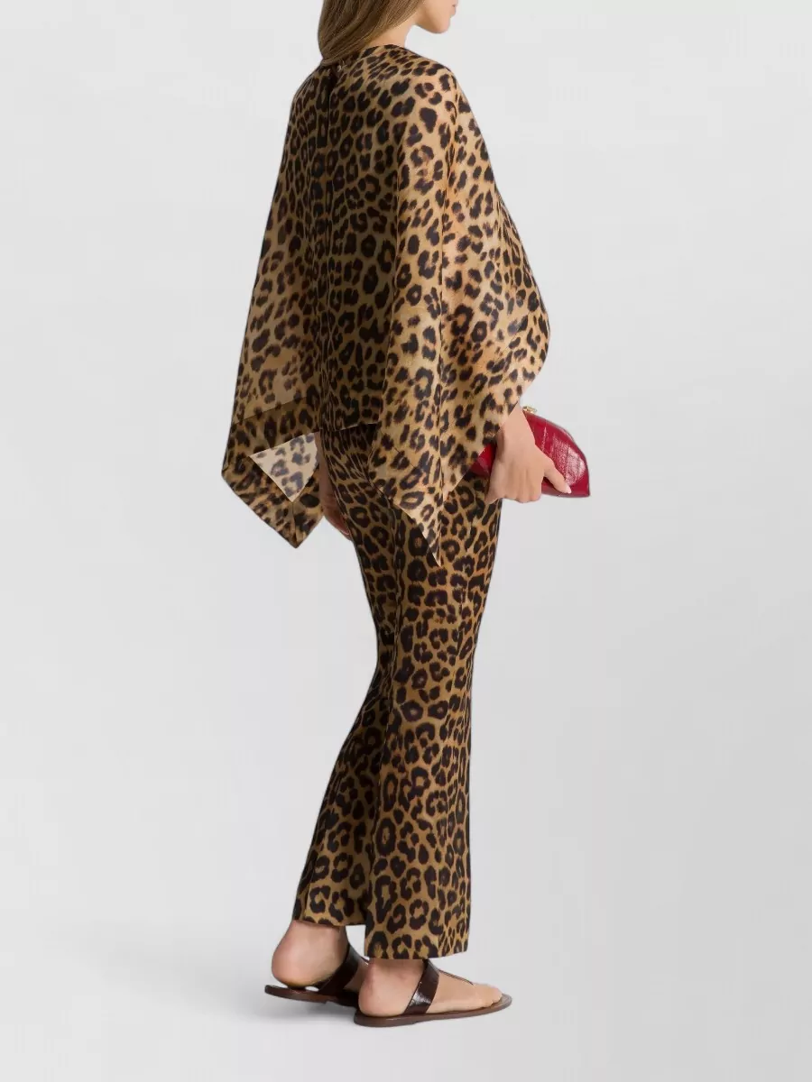 Alberta Ferretti Silk Organza Blouse