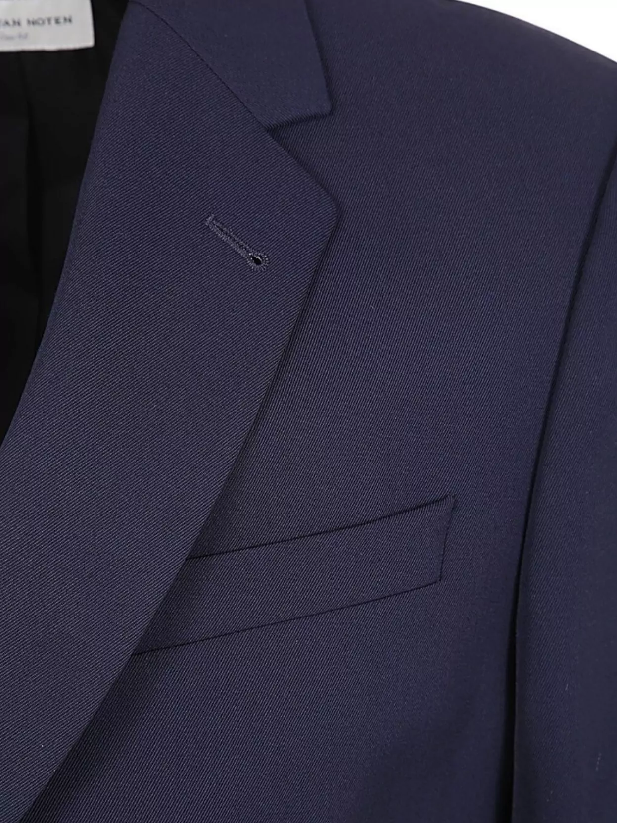 Dries Van Noten Notch Lapel Single Breasted Suit Jacket
