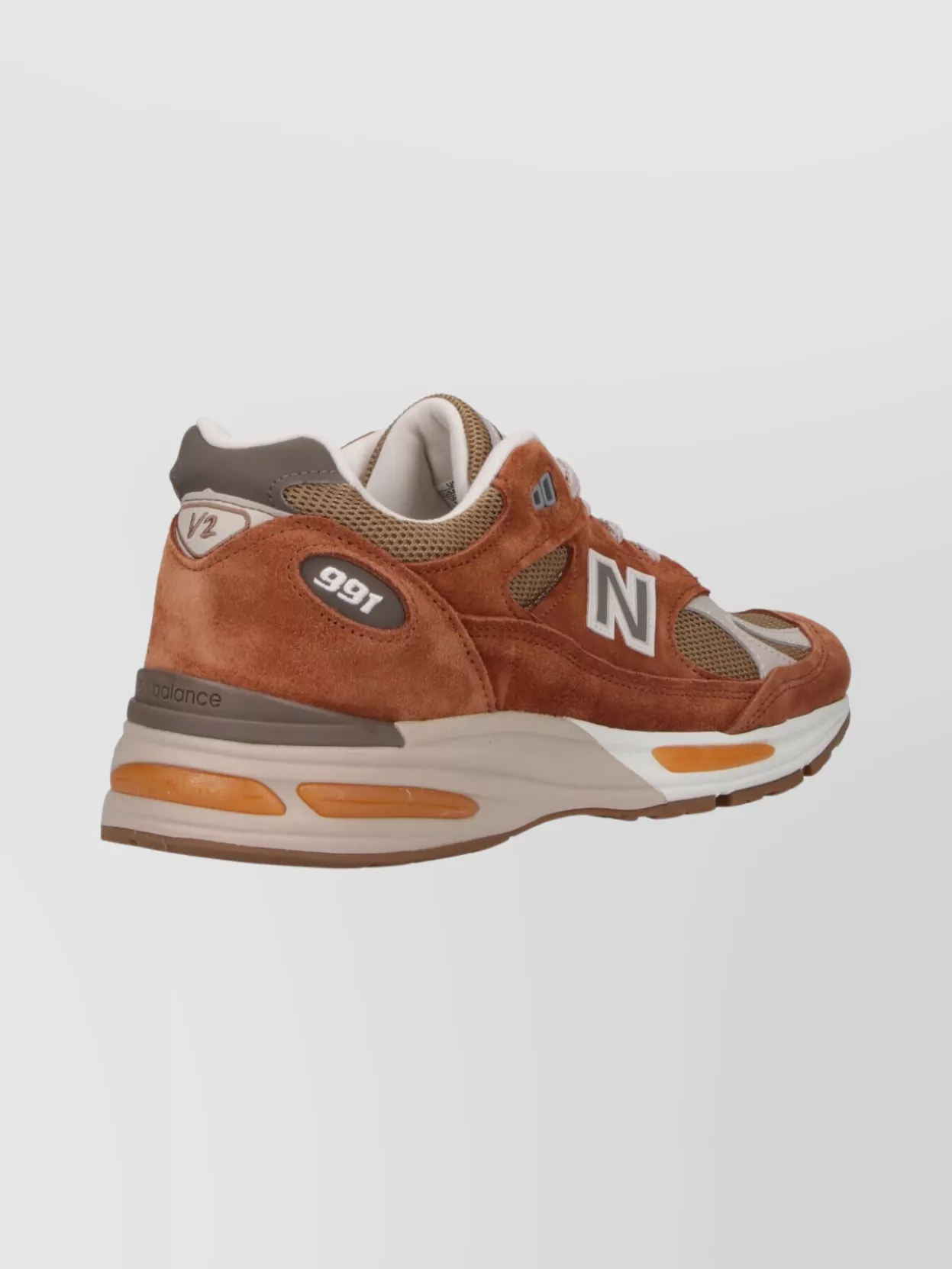 New Balance Casual Sneakers With Mesh And Suede Design