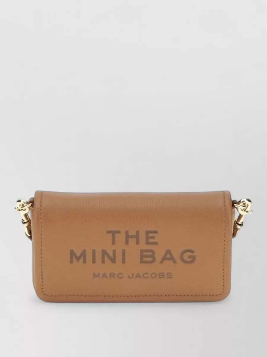 Marc Jacobs leather chain-strap mini crossbody bag
